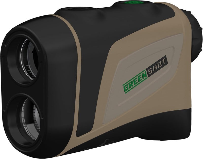 GREEN SHOT Range Finder for Hunting, 1200Y Golf Hunting Rangefinder, 6X Magnification Laser Rangefinder, Waterproof Range Finder for Hunter with Slope Mode, Free Battery, Carrying Case - Image 1